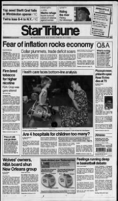 Star Tribune from Minneapolis, Minnesota on June 22, 1994 · Page 1