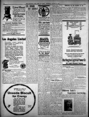 The Burlington Free Press from Burlington, Vermont on October 27, 1909 · Page 10