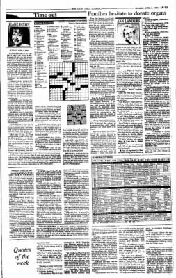 Ukiah Daily Journal from Ukiah, California on April 9, 1995 · Page 13
