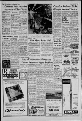 The Burlington Free Press from Burlington, Vermont on August 27, 1966 · Page 3