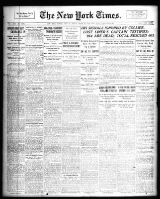 The New York Times from New York, New York on May 31, 1914 · Page 9
