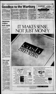 Lansing State Journal from Lansing, Michigan on April 14, 1991 · Page 27