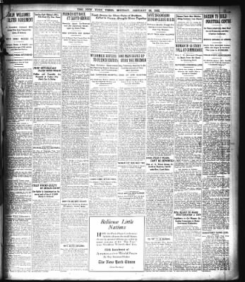 The New York Times from New York, New York on January 23, 1922 · Page 15