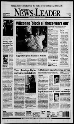 The Springfield News-Leader from Springfield, Missouri on September 30, 1995 · Page 1