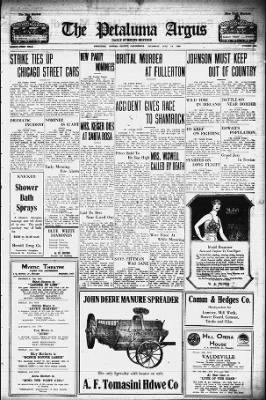 Petaluma Argus-Courier from Petaluma, California on July 15, 1920 · Page 1