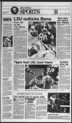 Daily World from Opelousas, Louisiana on November 6, 1988 · Page 13