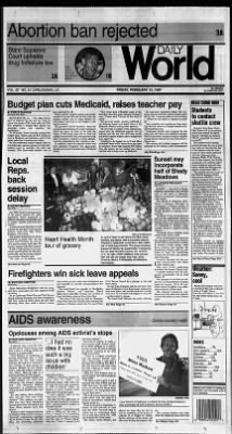 Daily World from Opelousas, Louisiana on February 14, 1997 · Page 1