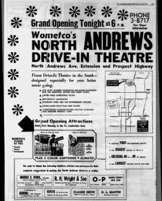 North Andrews Drive-In opening