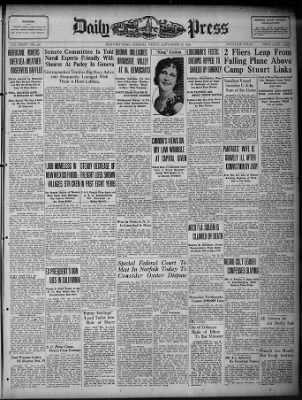 Daily Press from Newport News, Virginia on September 27, 1929 · Page 1