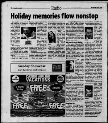 The Orlando Sentinel from Orlando, Florida on December 22, 2000 · Page 110