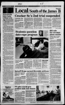 Daily Press from Newport News, Virginia on January 13, 1993 · Page 5