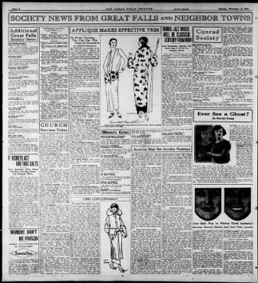 Great Falls Tribune from Great Falls, Montana on February 10, 1924 · Page 20