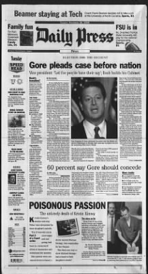 Daily Press from Newport News, Virginia on November 28, 2000 · Page 1