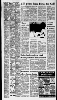 Great Falls Tribune from Great Falls, Montana on August 16, 1988 