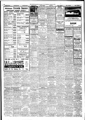 The Post Standard From Syracuse New York On October 20 1954