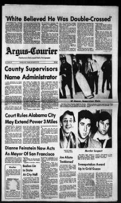 Petaluma Argus-Courier from Petaluma, California • Page 1