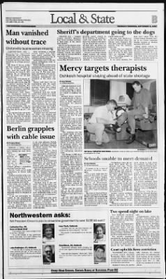 The Oshkosh Northwestern from Oshkosh, Wisconsin on September 9, 1993 · Page 9