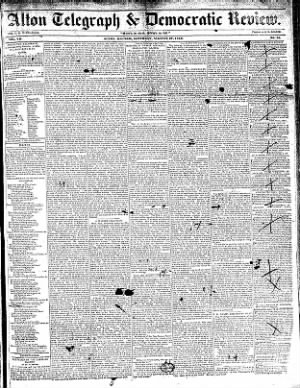 Alton Telegraph from Alton, Illinois • Page 1