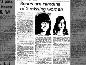 Remains of Janice Anne Ott and Denise Naslund are found near Lake Sammamish State Park