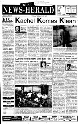 Del Rio News Herald from Del Rio, Texas on February 21, 1997 · Page 1