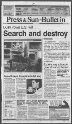Press and Sun-Bulletin from Binghamton, New York on January 19, 1991 · 1
