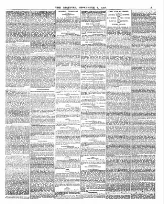 The Observer from London, Greater London, England on September 9, 1888 · 5