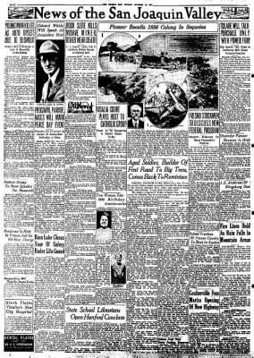 The Fresno Bee from Fresno, California on October 18, 1936 · Page 44