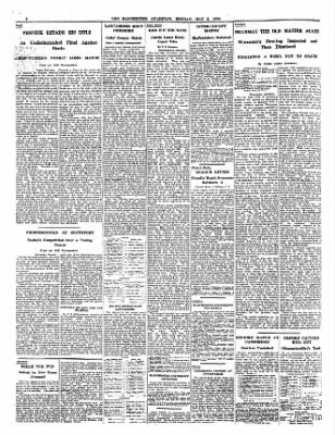 The Guardian from London, Greater London, England on May 2, 1938 · 4