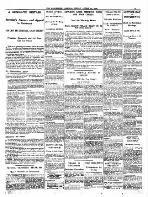 The Guardian from London, Greater London, England on August 25, 1939 · 11