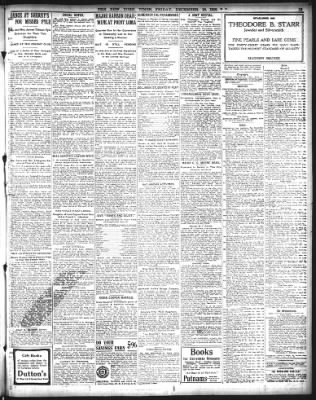The New York Times from New York, New York on December 16, 1910 · Page 11