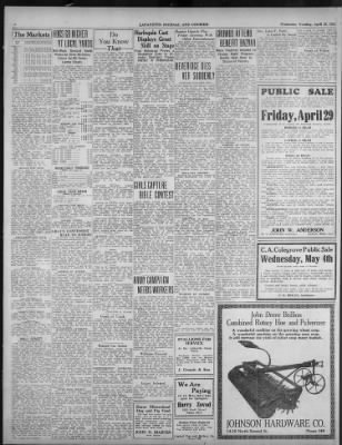 Journal and Courier from Lafayette, Indiana on April 27, 1927 · 14