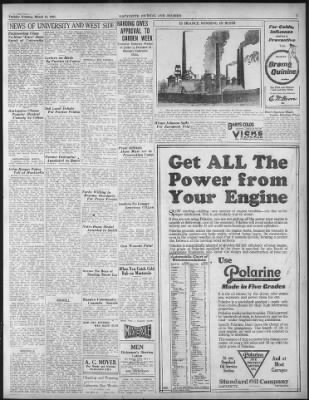 Journal and Courier from Lafayette, Indiana on March 13, 1923 · 3