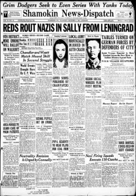 Shamokin News-Dispatch from Shamokin, Pennsylvania on October 2, 1941 · 1