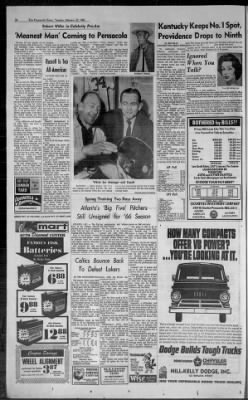 The Pensacola News from Pensacola, Florida on February 22, 1966 · 12