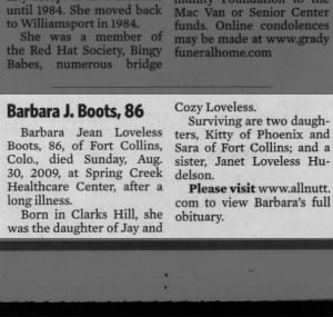 Barbara Loveless Boots