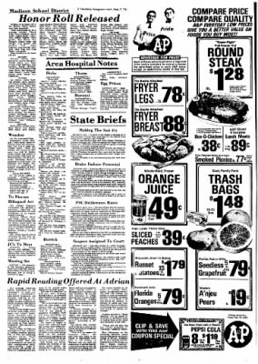 The Daily Telegram from Adrian, Michigan on February 7, 1976 · 2