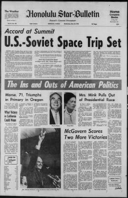 Honolulu Star-Bulletin from Honolulu, Hawaii on May 24, 1972 · 1