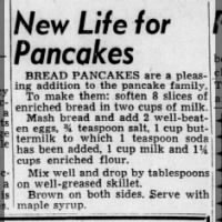 Bread Pancakes (1952)
