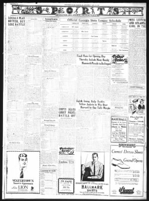 The Atlanta Constitution from Atlanta, Georgia on April 20, 1921 · Page 12