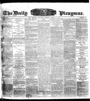 The Times-Picayune from New Orleans, Louisiana on August 30, 1871 · Page 1