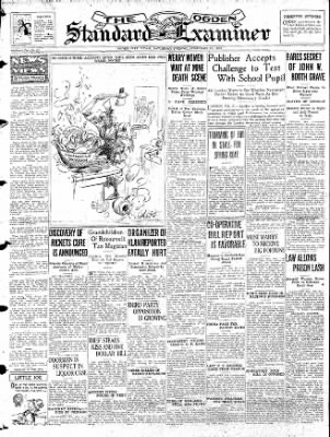 The Ogden Standard-Examiner from Ogden, Utah on February 21, 1925 · Page 1