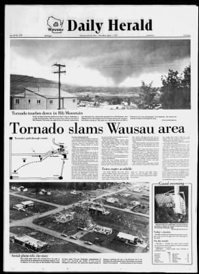 Wausau Daily Herald from Wausau, Wisconsin • Page 1