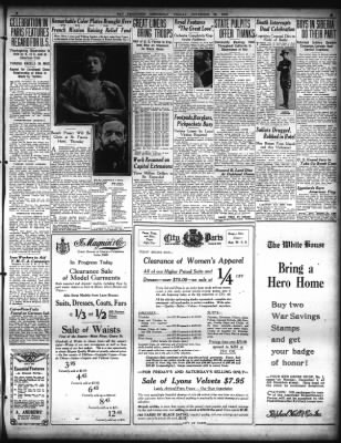 San Francisco Chronicle from San Francisco, California on November 29, 1918 · Page 3
