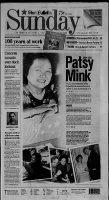 Honolulu Star-Bulletin from Honolulu, Hawaii on September 29, 2002 · 1