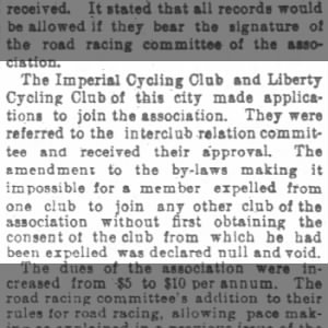 Imperial Cycling Club and Liberty Cycling Club join California Associated Cycling Clubs