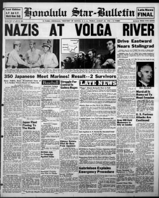 Honolulu Star-Bulletin from Honolulu, Hawaii on August 28, 1942 · 1