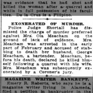 George Meacham death 1911 buried at Fulton, KY