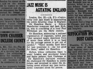 Debate about jazz music will be held in England by two men with opposing views on it