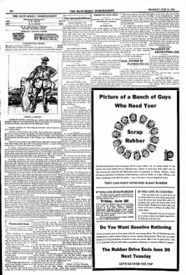 The Independent from Hawarden, Iowa on June 25, 1942 · Page 6