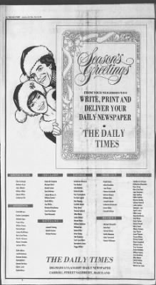 The Daily Times from Salisbury, Maryland on December 24, 1981 · 44